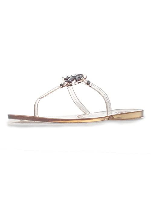 Tory Burch Women's Mini Miller Flat Jelly Thong Sandals