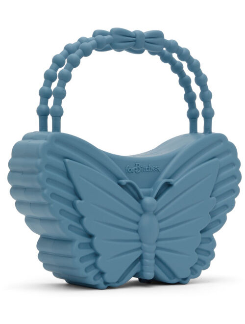 forBitches Blue Moulded Edition Butterfly Bag