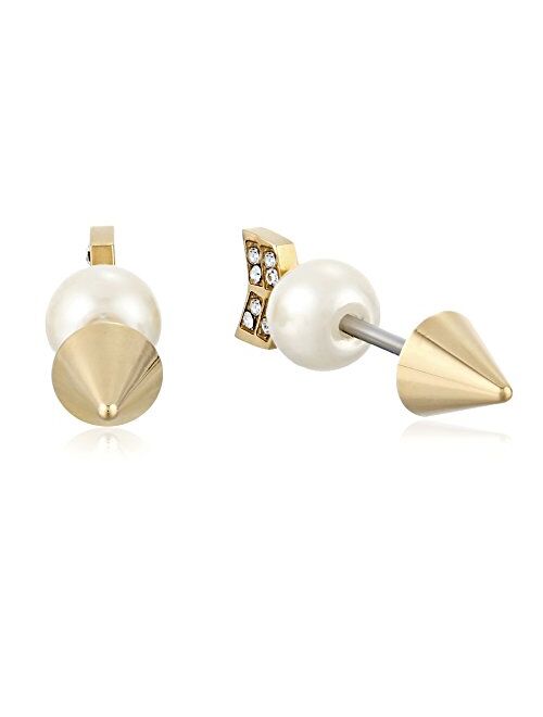 Rebecca Minkoff Crystal Arrow Post Earrings