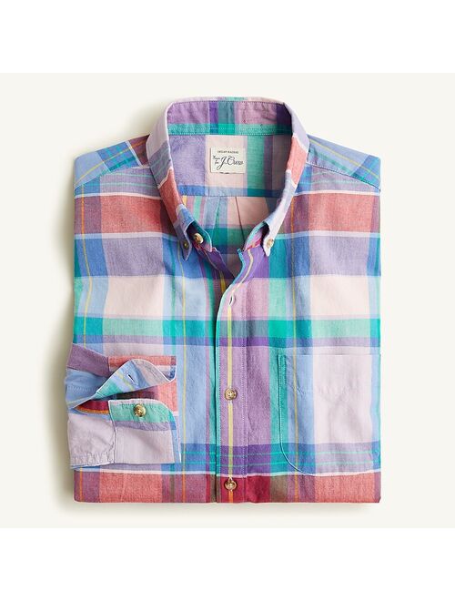 J.Crew Indian madras shirt in cotton