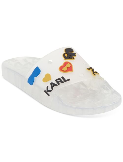 Karl Lagerfeld Paris Women's Thea Pool Slide Sandals