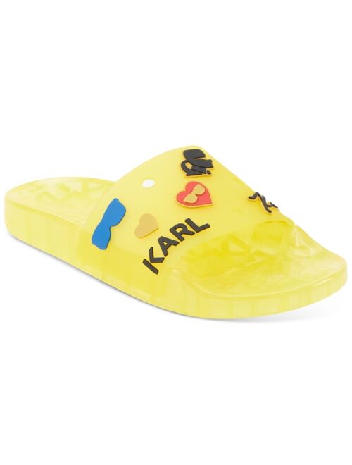 Karl Lagerfeld Paris Women's Thea Pool Slide Sandals