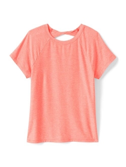 Girls 4-7 Lands' End Performance Moisture Wicking Tee