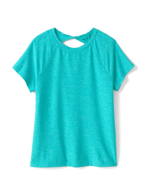 Girls 4-7 Lands' End Performance Moisture Wicking Tee