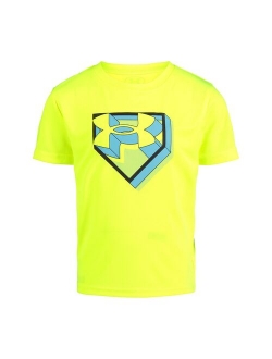 Boys 4-7 Under Armour Baseball Homeplate Moisture Wicking Dimensions Graphic Tee