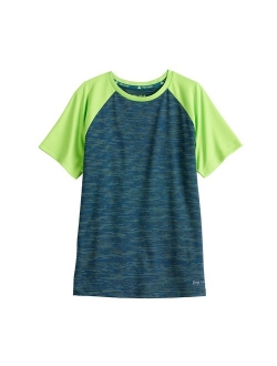 Boys 8-20 Tek Gear Elevated Dry Tek Moisture Wicking Tee in Regular & Husky