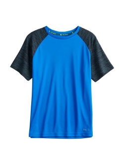 Boys 8-20 Tek Gear Elevated Dry Tek Moisture Wicking Tee in Regular & Husky