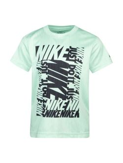 Boys Nike Dri-Fit Abstract Moisture Wicking Tee