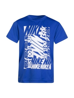 Boys Nike Dri-Fit Abstract Moisture Wicking Tee