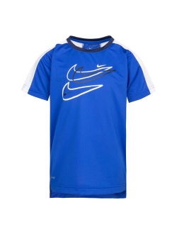 Boys 4-7 Nike Dri-FIT Swoosh Graphic Moisture Wicking Tee