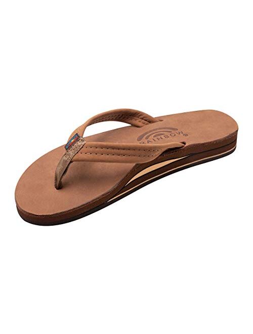 Rainbow Sandals Women's Double Layer Leather w/ 3/4" Strap