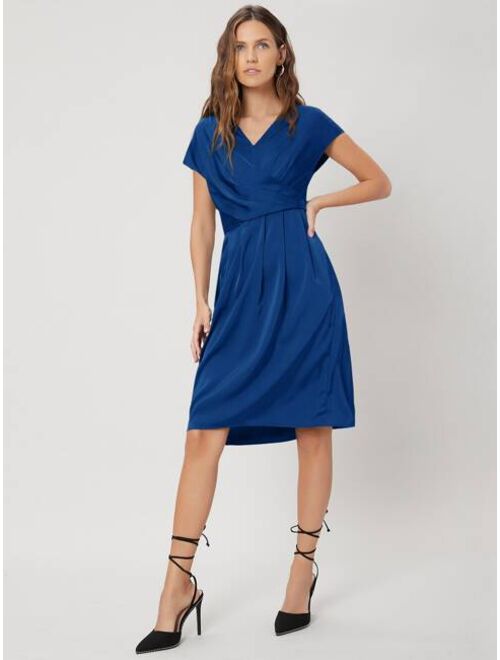 MOTF Premium Batwing Sleeve Wrap Dress