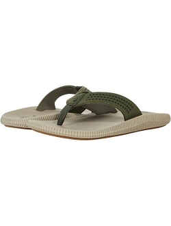 Ulele Men's Beach Sandals, Quick-Dry Flip-Flop Slides, Water Resistant Suede Lining & Wet Grip Soles, Soft Comfort Fit & Arch Support