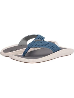 Ulele Men's Beach Sandals, Quick-Dry Flip-Flop Slides, Water Resistant Suede Lining & Wet Grip Soles, Soft Comfort Fit & Arch Support