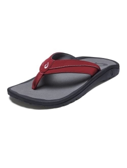 Ohana Koa Men's Beach Sandals, Quick-Dry Flip-Flop Slides, Water Resistant & Lightweight, Compression Molded Footbed & Soft Comfort Fit