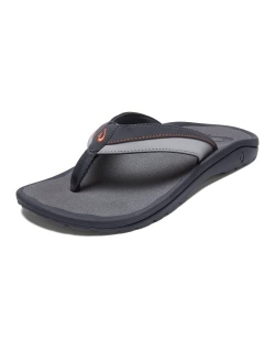 Ohana Koa Men's Beach Sandals, Quick-Dry Flip-Flop Slides, Water Resistant & Lightweight, Compression Molded Footbed & Soft Comfort Fit