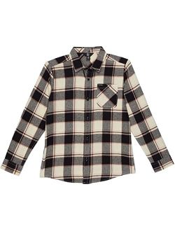 Kids Caden Plaid Long Sleeve (Big Kids)