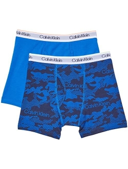 Kids 2-Pack Modern Cotton Boxer (Little Kids/Big Kids)