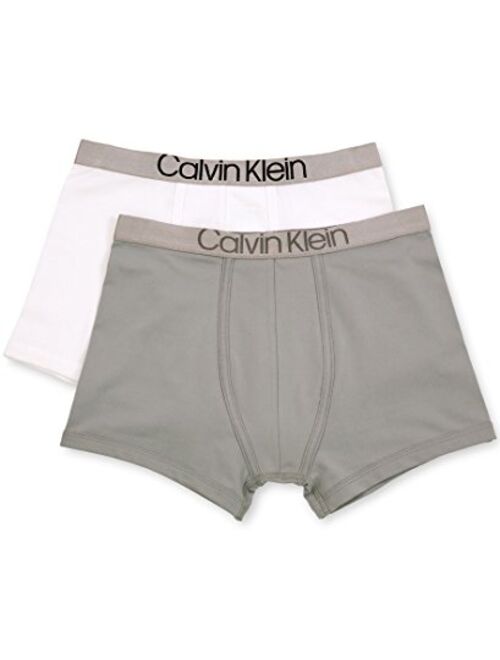 Calvin Klein Boys' Steel Micro Boxer Brief Underwear, Multipack