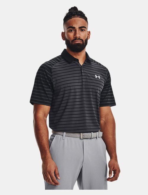 Under Armour Men's UA Iso-Chill Mix Stripe Polo T-shirt