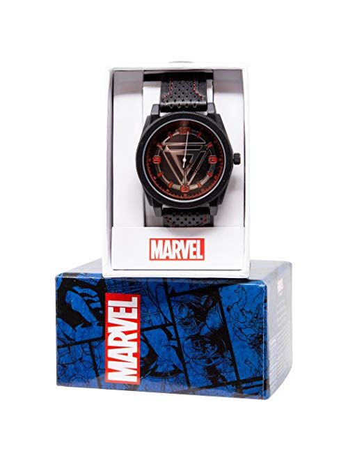 Accutime Iron Man Arc Reactor Watch with Rubber Band