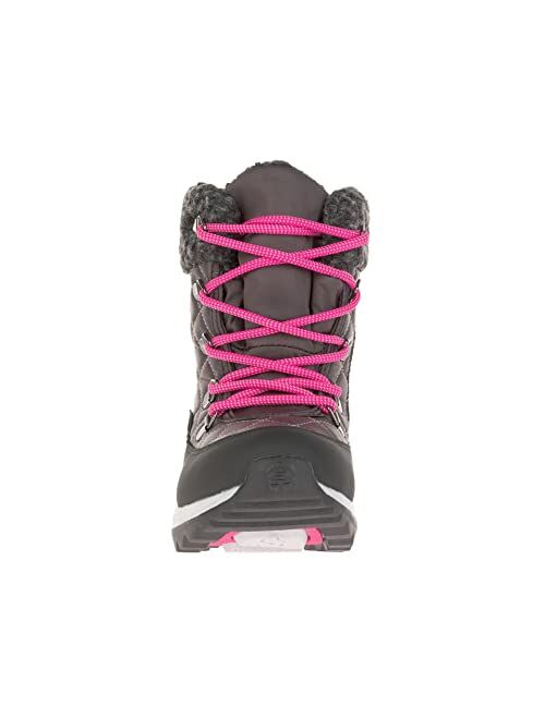 Kamik Kids Gemini Winter Boots,Charcoal/Fuchsia,