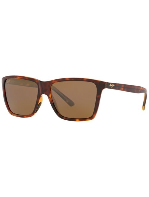 Maui Jim Men's Polarized Sunglasses, MJ000672 Cruzem 57