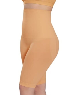 High Waisted Body Shaper Shorts Shapewear for Women Tummy Control Thigh Slimming Technology