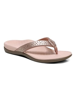 Women's Tide Perf Toe-Post - Ladies Flip Flops with Concealed Orthotic Arch Support