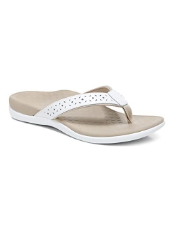 Women's Tide Perf Toe-Post - Ladies Flip Flops with Concealed Orthotic Arch Support