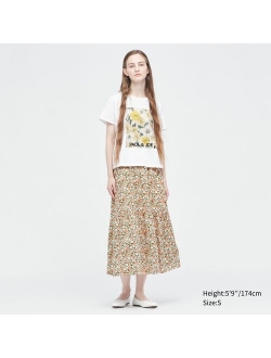 Paul & Joe Cotton Tiered Long Skirt