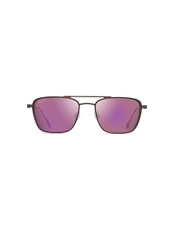 Ebb & Flow Asian Fit Aviator Sunglasses