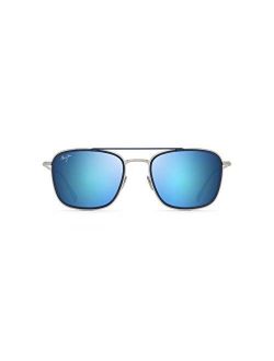 Following Seas W/Patented Polarizedplus2 Lenses Aviator Sunglasses