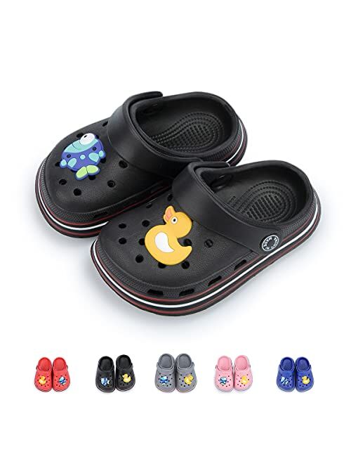 Casazoe Toddler Kids Boys Girls Cute Garden Clogs Water Sandals Slip On Shoes Slipper Slides Lightweight Outdoor Summer Infant Children Beach Pool Play Shoes (Baby/Toddle