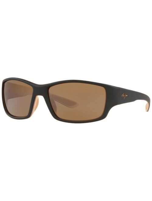 Maui Jim Men's Polarized Sunglasses, MJ000673 Local Kine 61