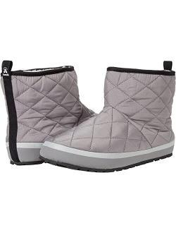 Puffy Nylon Mid Top Snow Boot