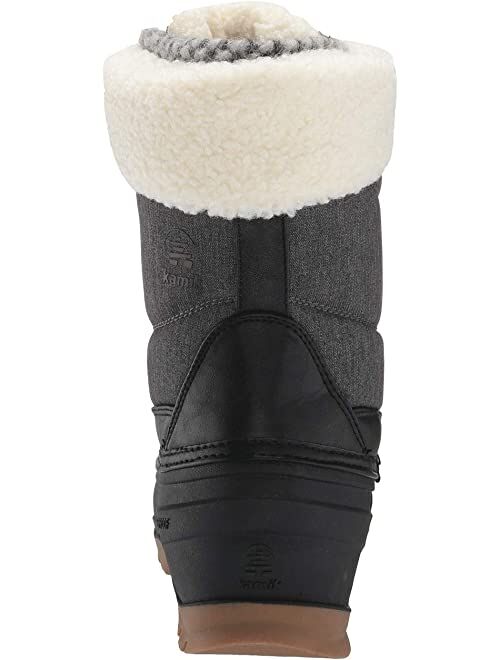 Kamik SnowPearl Women Nylon High Top Waterproof Snow Boot