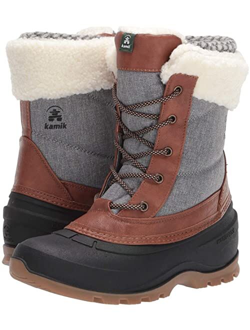 Kamik SnowPearl Women Nylon High Top Waterproof Snow Boot