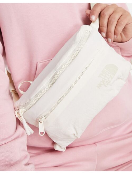 The North Face Never Stop fanny pack in white