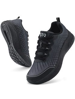 Walking Shoes Women Breathable Cushion Running Tennis Fashion Sneakers with Arch Support