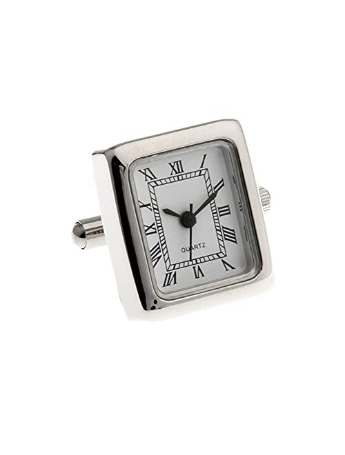 Vcufflinks Real Working Watch Cufflinks