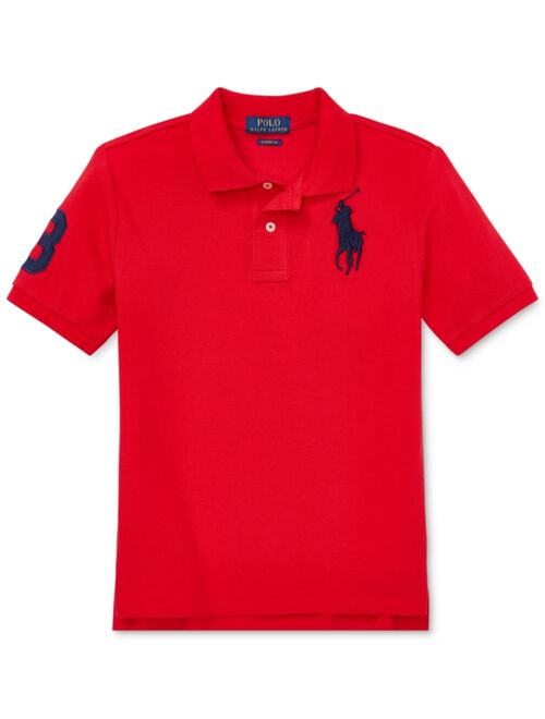 Polo Ralph Lauren Big Boys Mesh Cotton Polo