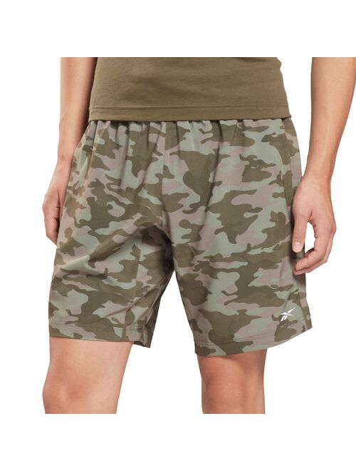 Men's Reebok Workout Ready Woven Camo Shorts