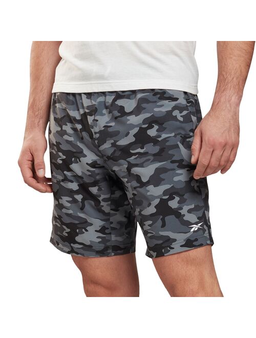 Men's Reebok Workout Ready Woven Camo Shorts