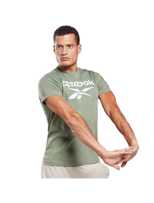 Men's Reebok Stacked Logo Tee