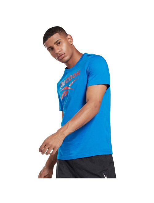 Men's Reebok Stacked Logo Tee