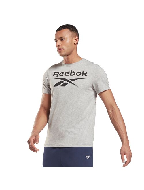 Men's Reebok Stacked Logo Tee