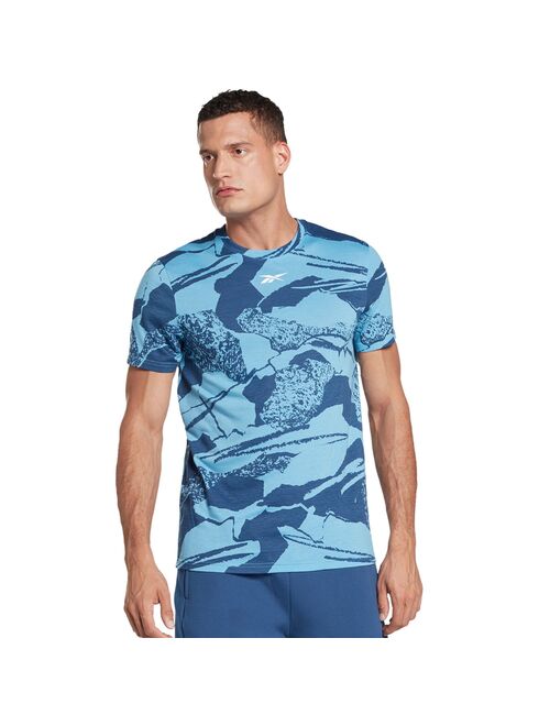 Men's Reebok Workout Ready Printed Tee