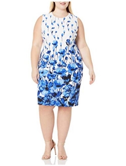 Floral-Print Regular & Petite Size Sheath Dress