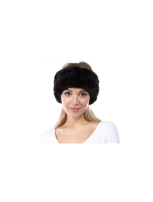 Marcus Adler Women's Faux Fur Stretch Headband